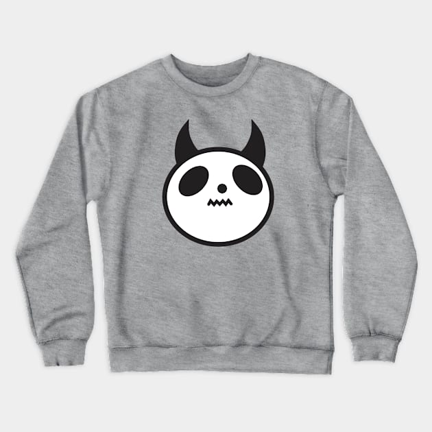 Angry Mad Panda Crewneck Sweatshirt by BIBLIOTEECA